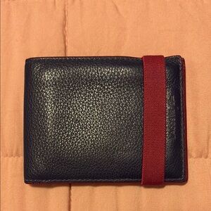 Lacoste Blue and Red Wallet